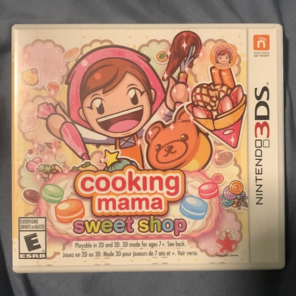 cooking mama sweet shop nintendo 3ds Video Games